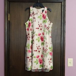 Beige by eci Women's Lace Dress Size M